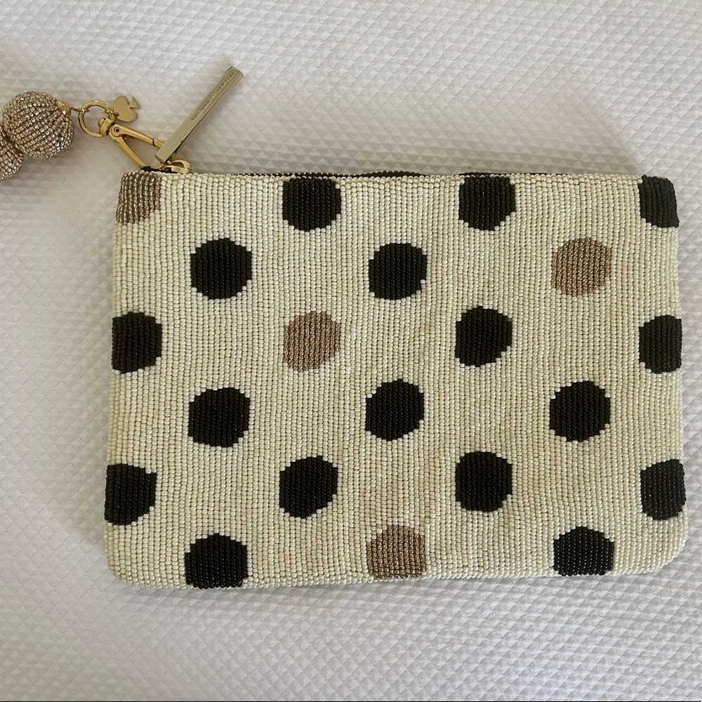 Kate Spade brand new beaded clutch